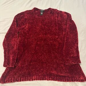 Women's Red Sweater